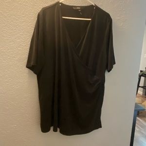 X-two blouse black size 18